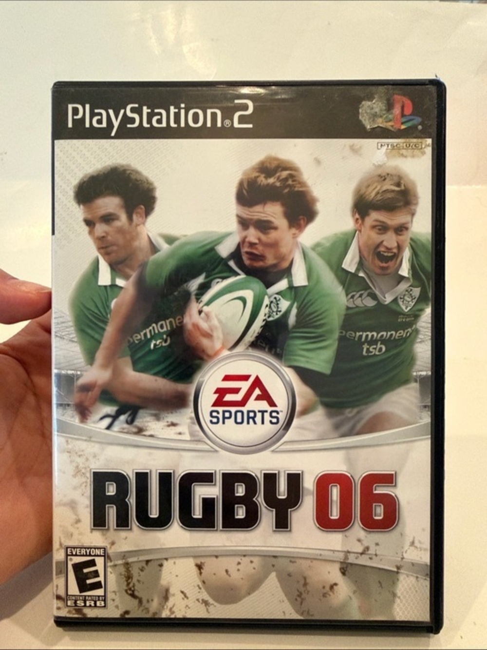 EA Sports Rugby 06 PlayStation 2 Game - Green Cover Untested